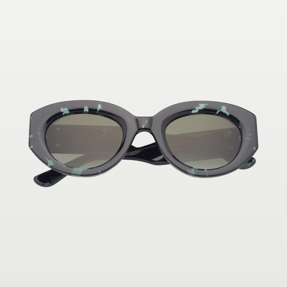 Emmanuelle Khanh Sunglasses PALACE — GREEN SHINE