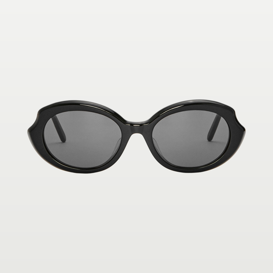 LOEWE Mini Oval Slim sunglasses in Black