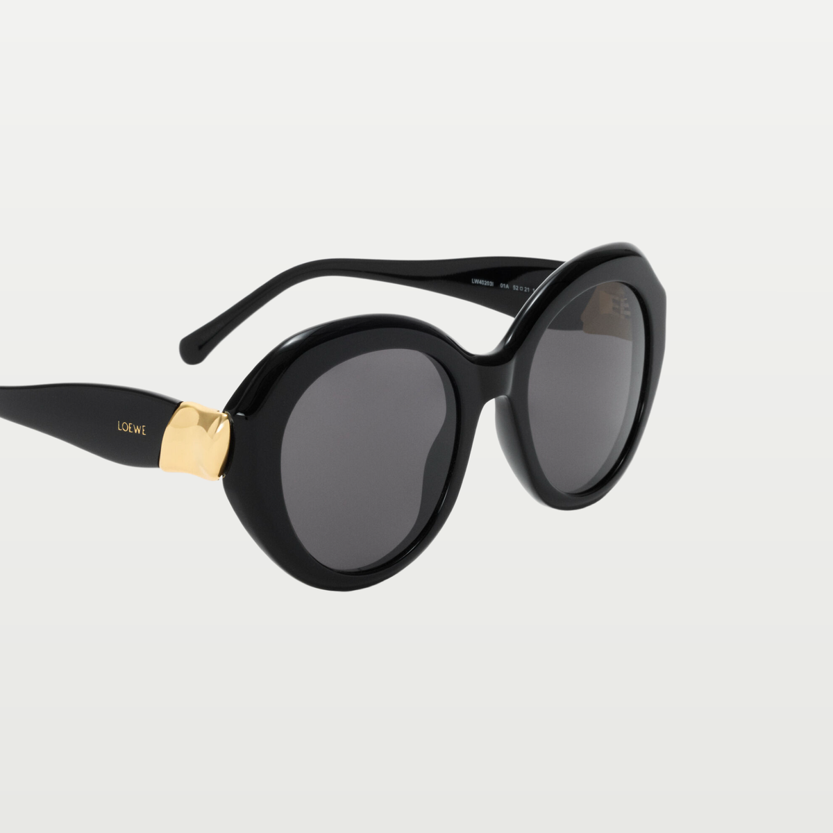 LOEWE Coil Butterfly sunglasses in Black
