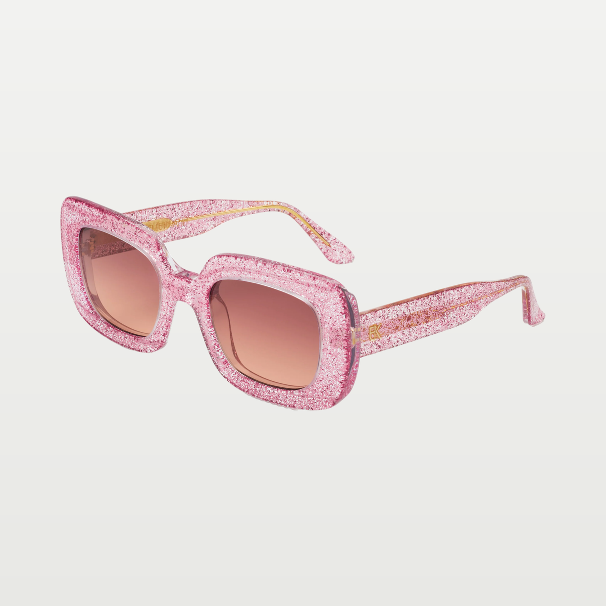 Emmanuelle Khanh Sunglasses PAMELA — PINK SEQUIN