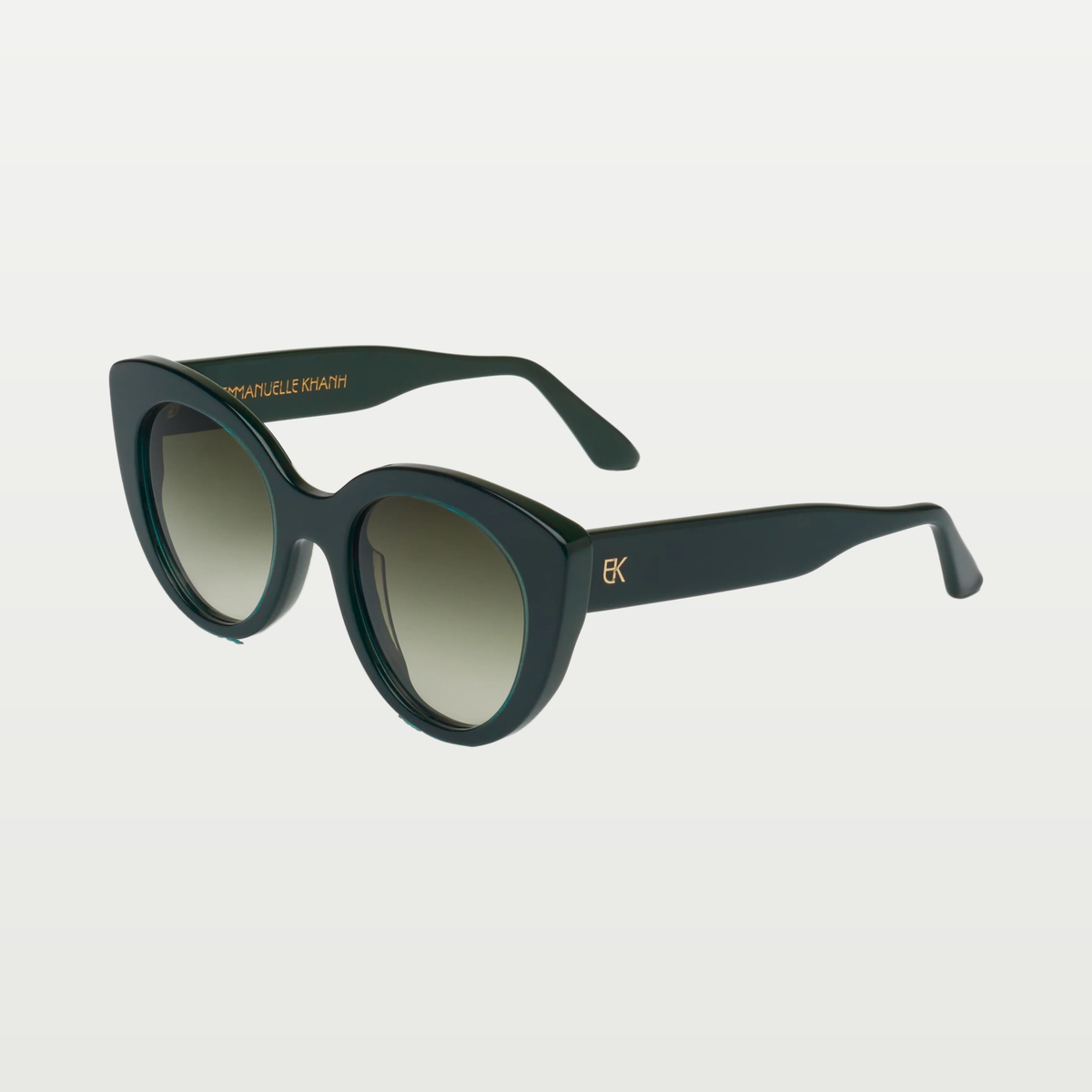 Emmanuelle Khanh Sunglasses PORTIA — GLOSSY FOREST