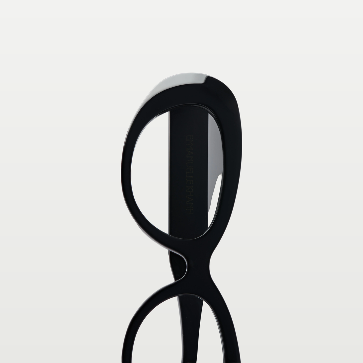 Emmanuelle Khanh Sunglasses PARIS — ORGANIC BLACK