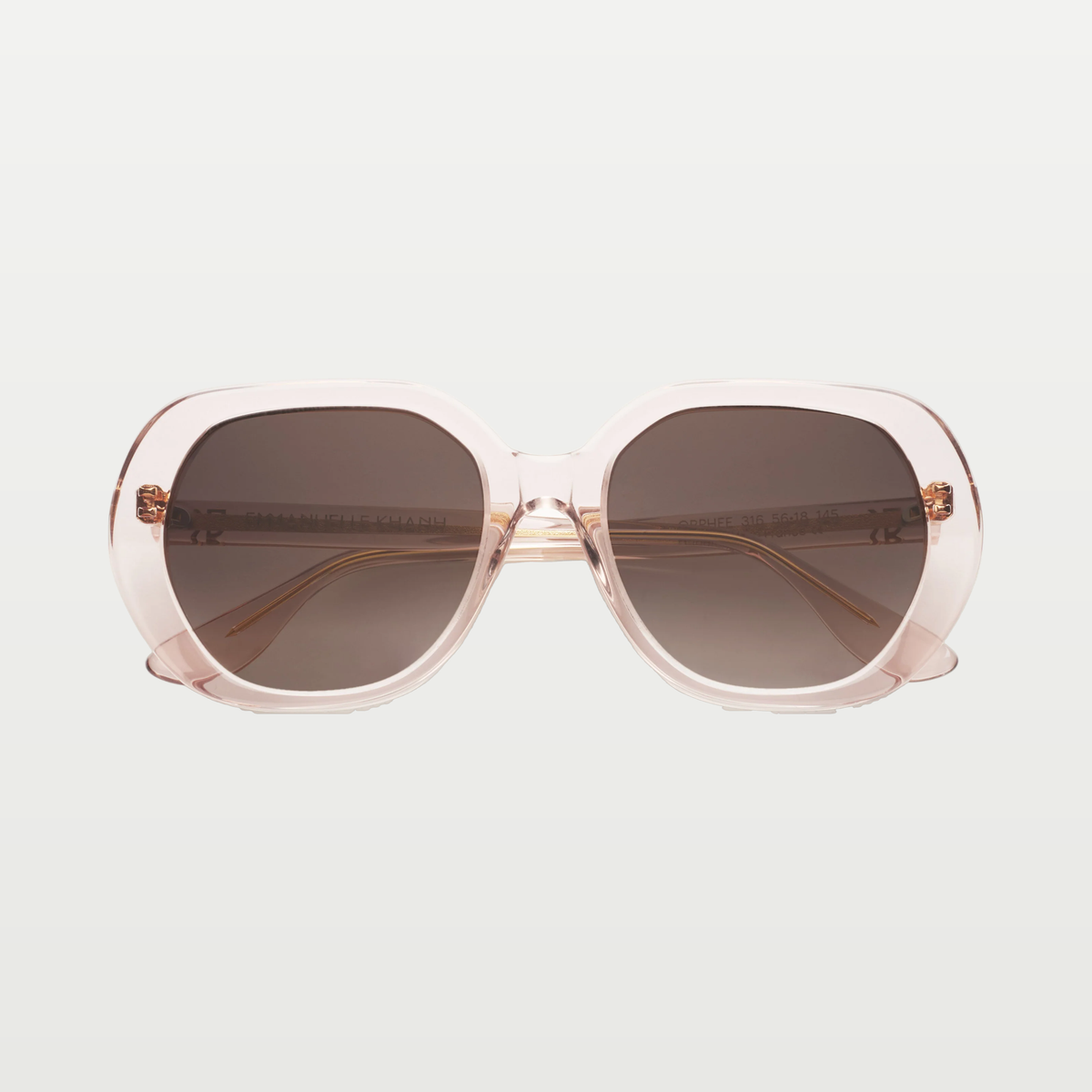 Emmanuelle Khanh Sunglasses ORPHEE-SOL — 60 - Pale pink