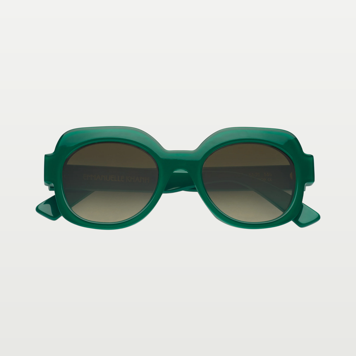 Emmanuelle Khanh Sunglasses SATIN — 94 - Bouteille