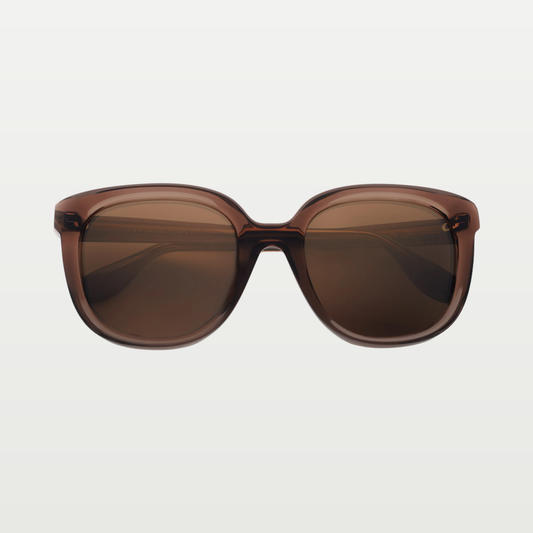 Emmanuelle Khanh Sunglasses HYDRA — CRYSTAL BROWN