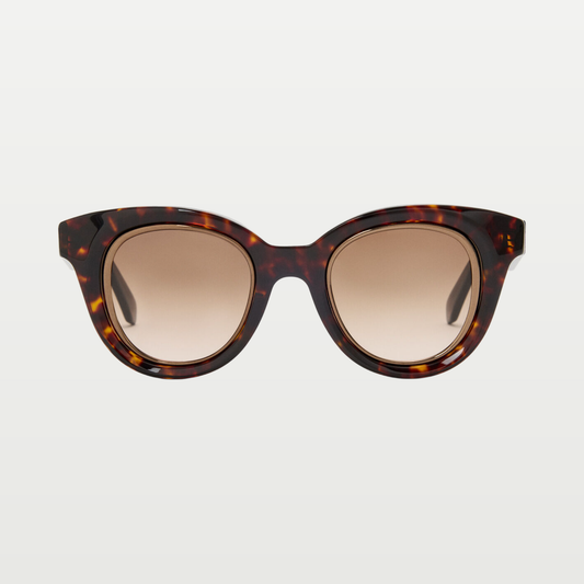 LOEWE Mini Anagram Butterfly sunglasses in Havana