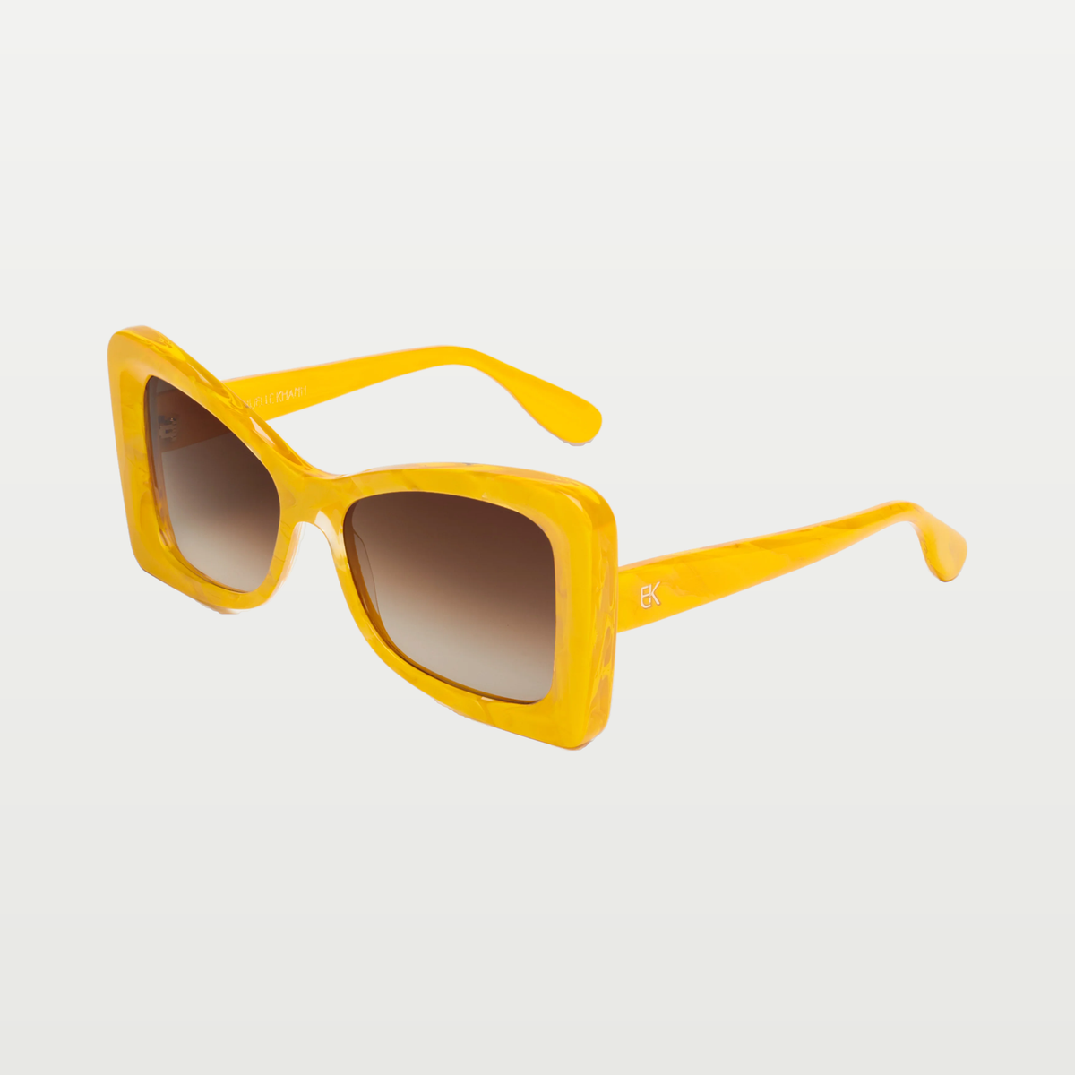 Emmanuelle Khanh Sunglasses TANGO — YELLOW MOIRAGE