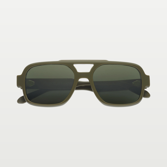 Emmanuelle Khanh Sunglasses HERO — OLIVE