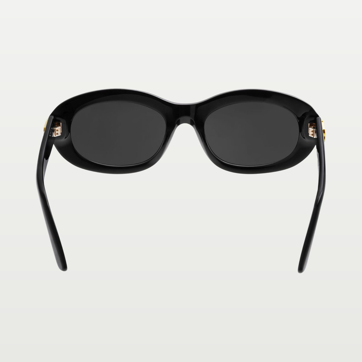 Balenciaga Women's Casino Round Sunglasses in Black
