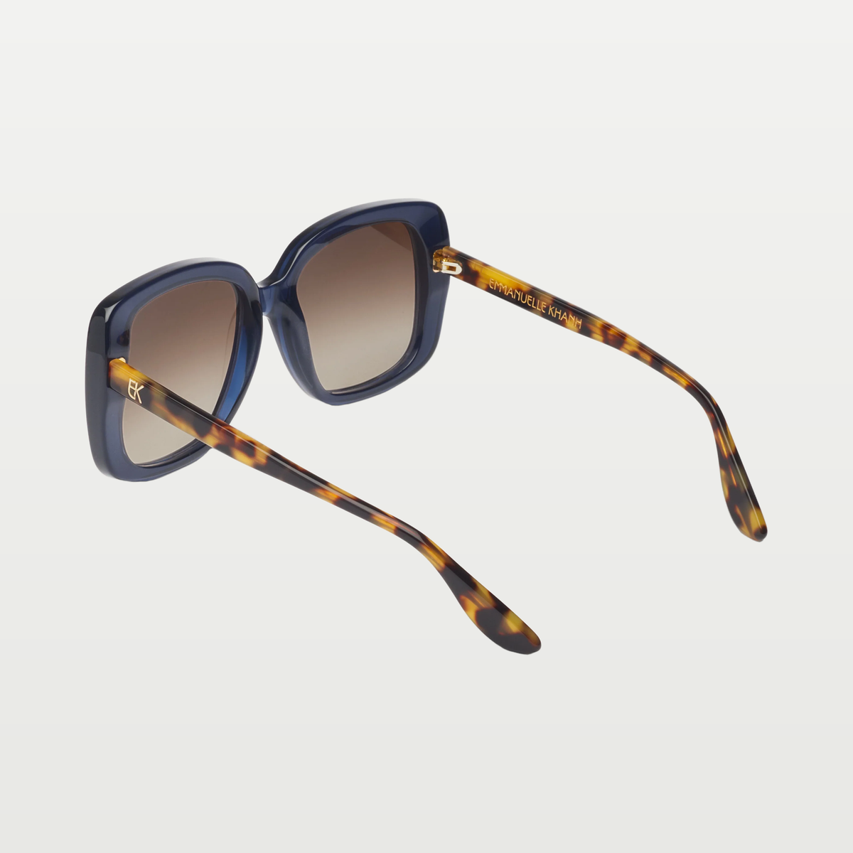 Emmanuelle Khanh Sunglasses CARMEN-SOL — NIGHT CRYSTAL - PANTHER SCALE