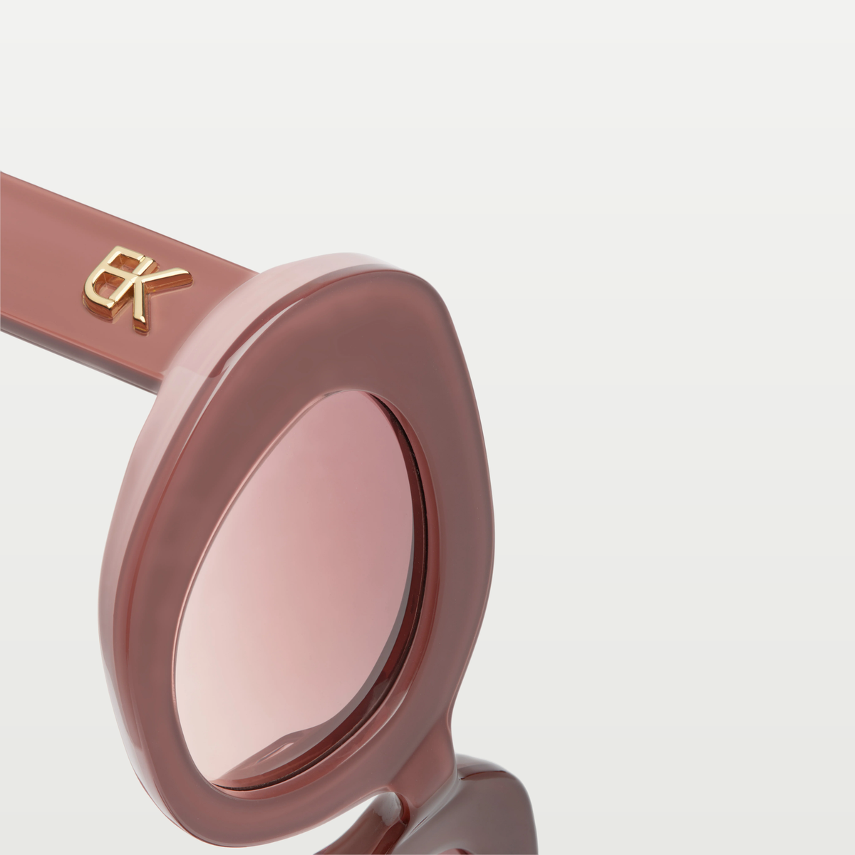 Emmanuelle Khanh Sunglasses ANGELI — 54 - Brick red