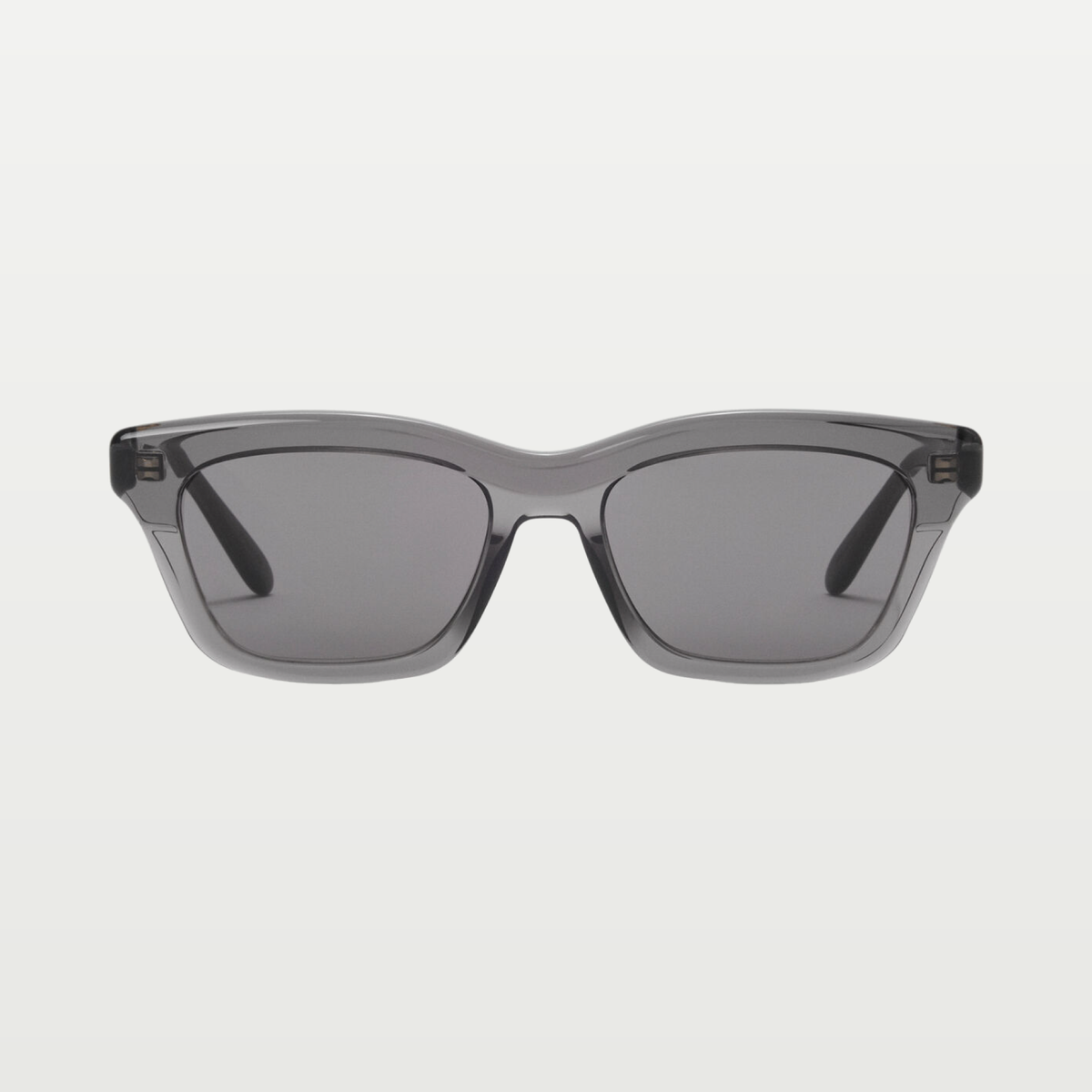 LOEWE Sigma Slim sunglasses in Transparent Grey/Black