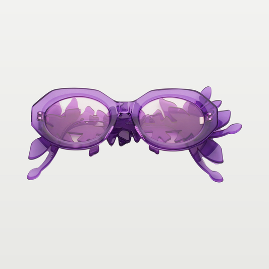 Emmanuelle Khanh Sunglasses FLEUR — AMETHYST