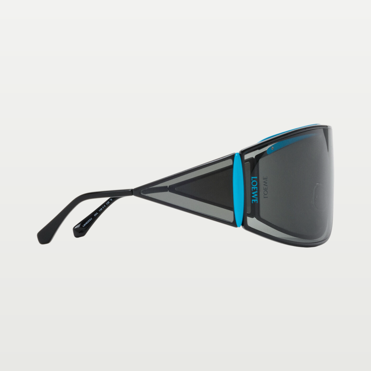 LOEWE Speed Shield sunglasses in Black/Blue