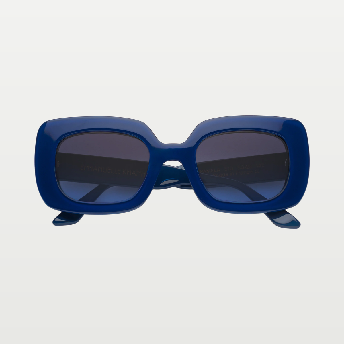 Emmanuelle Khanh Sunglasses PAMELA — GLOSSY BLUE