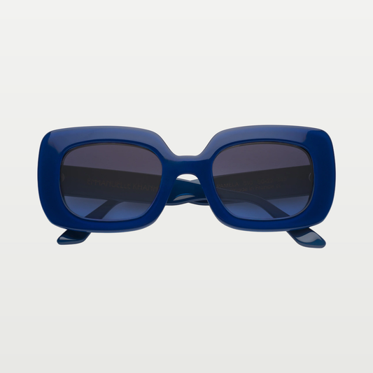 Emmanuelle Khanh Sunglasses PAMELA — GLOSSY BLUE