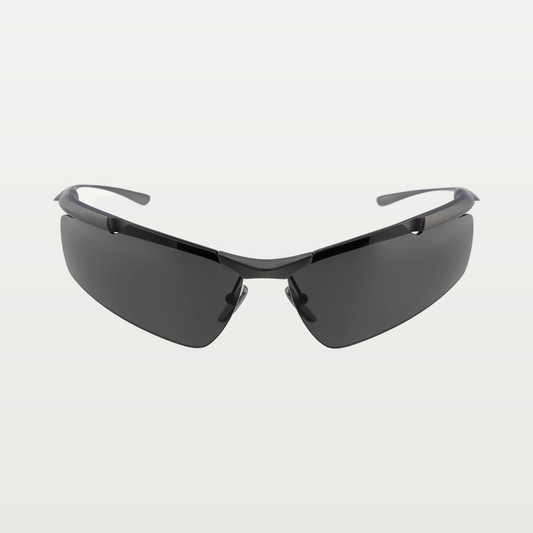 Balenciaga Boomerang Cat Sunglasses in Black