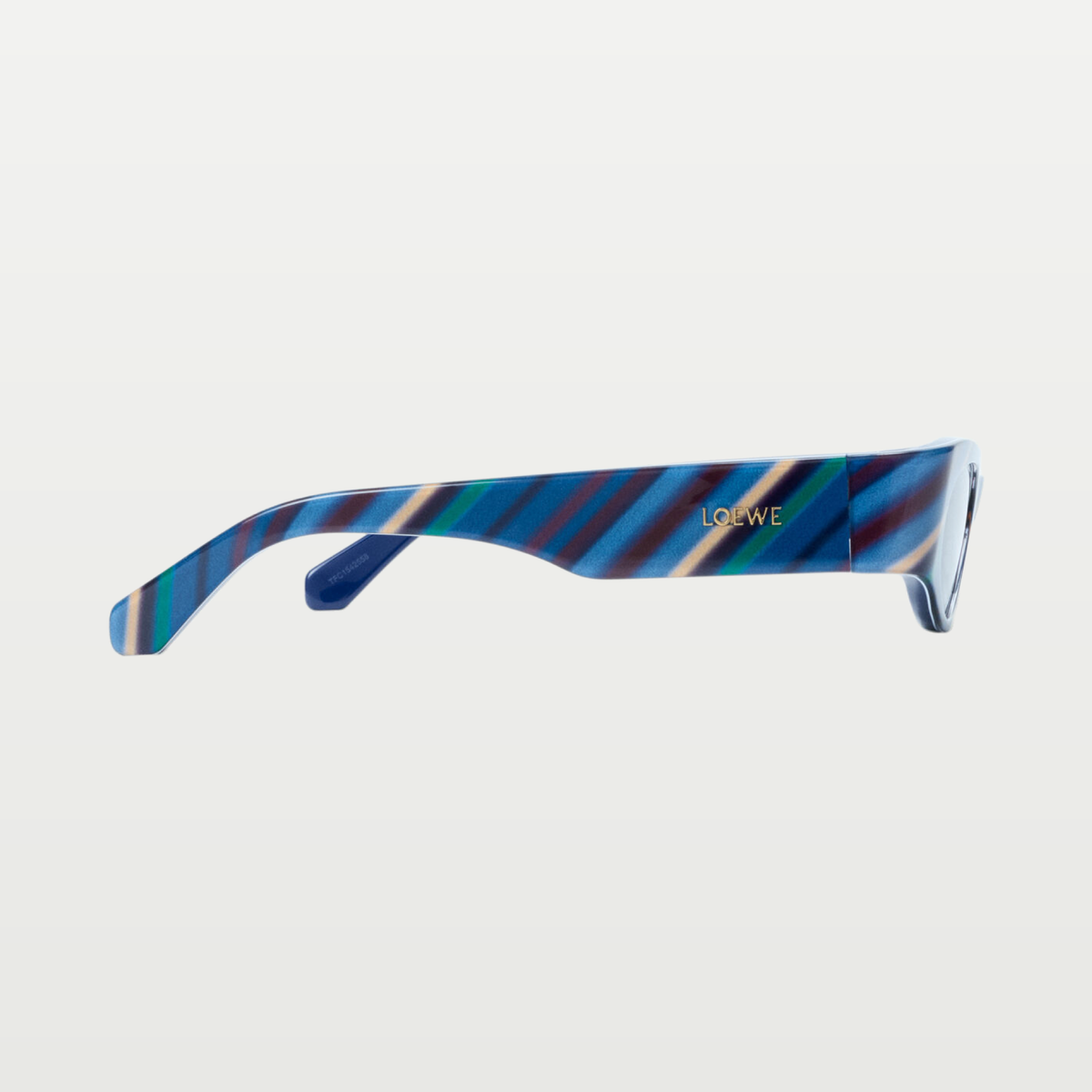LOEWE Flash Slim Cateye sunglasses in Navy Blue