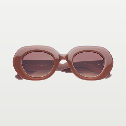 Emmanuelle Khanh Sunglasses ANGELI — 54 - Brick red