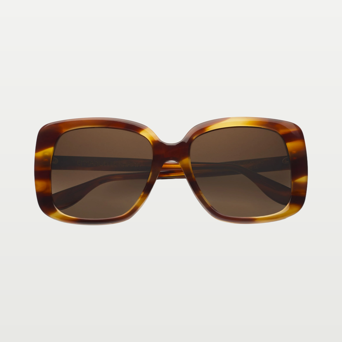 Emmanuelle Khanh Sunglasses CARMEN-SOL — HAVANA FLAME