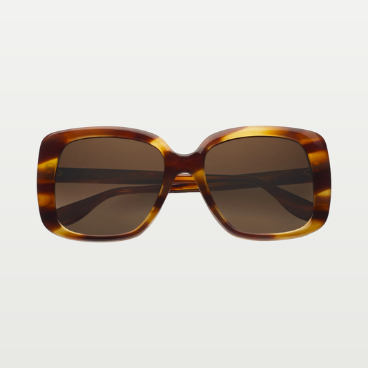 Emmanuelle Khanh Sunglasses CARMEN-SOL — HAVANA FLAME