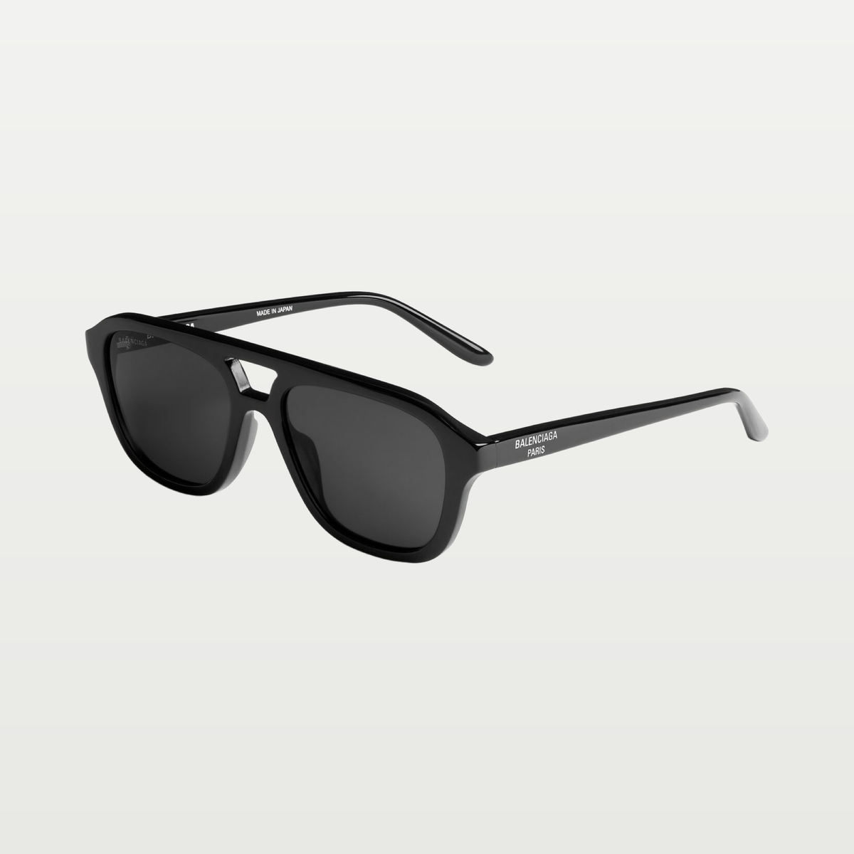 Balenciaga Men's Daily Pilot Sunglasses in Black
