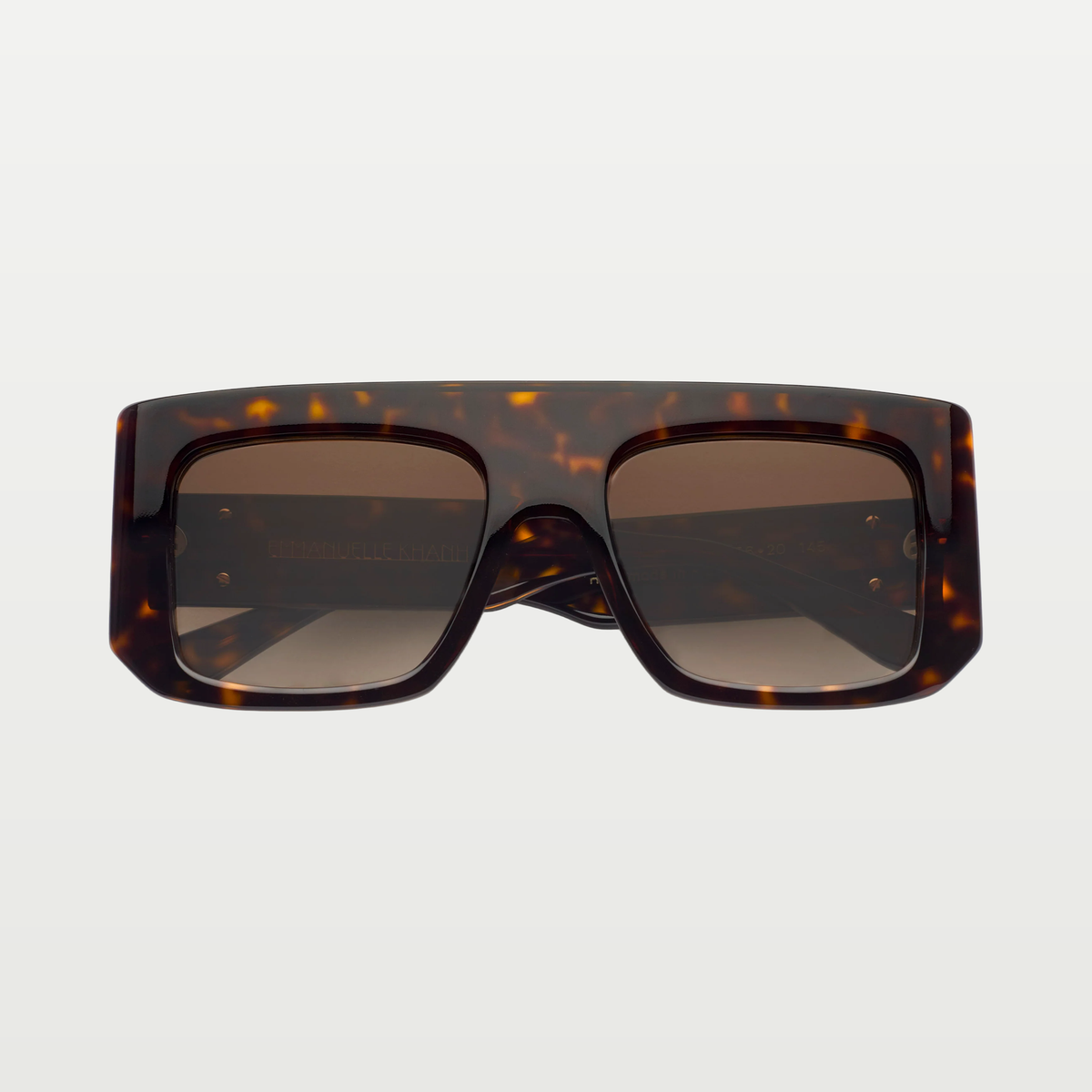 Emmanuelle Khanh Sunglasses MONDELLO — BRONZE SCALE