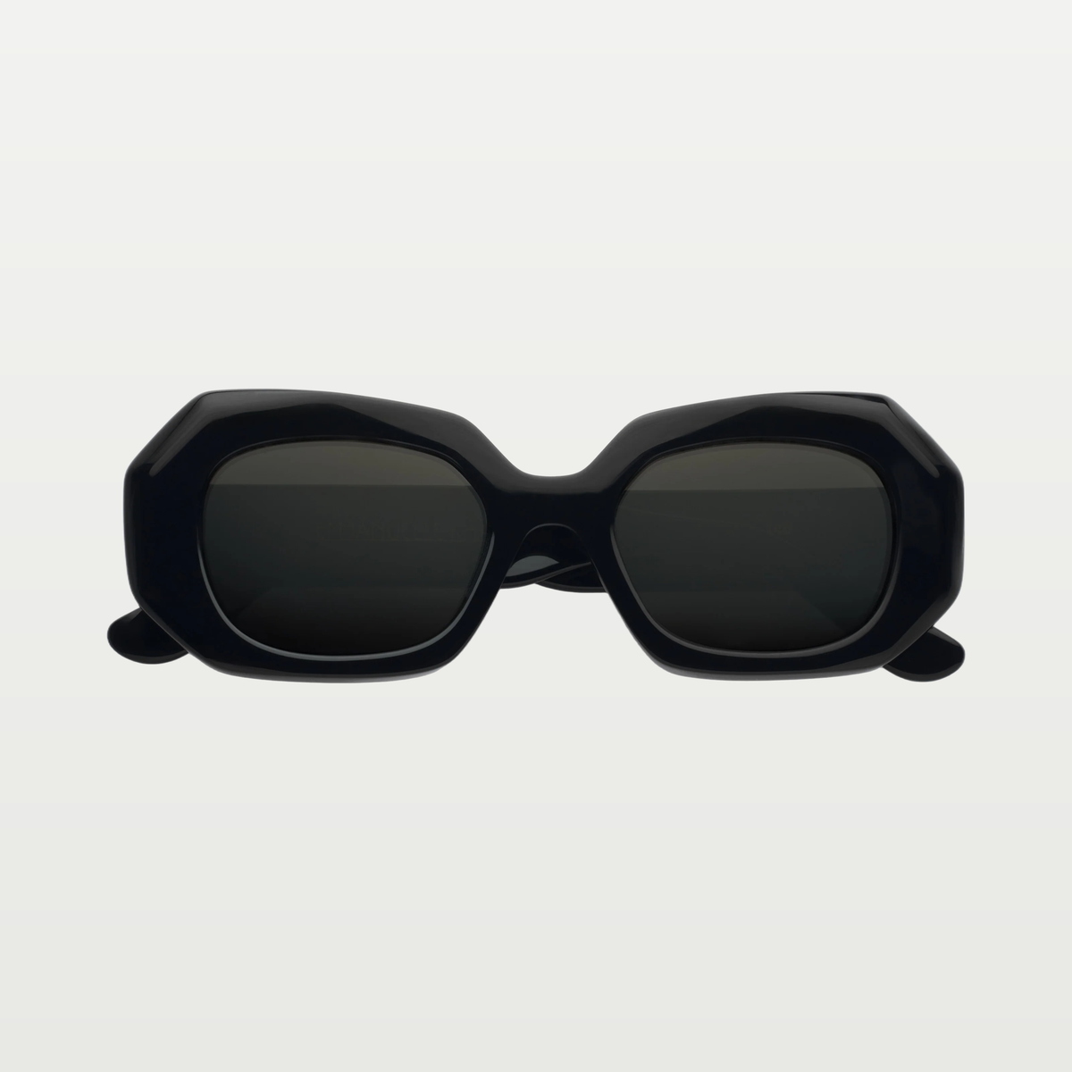 Emmanuelle Khanh Sunglasses DIXIE — BLACK GLOSSY