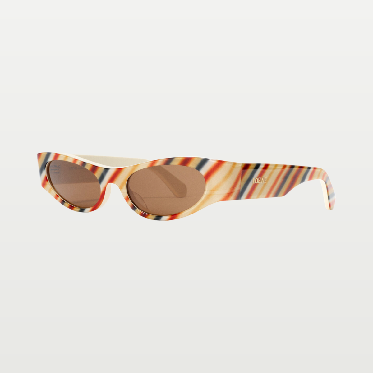 LOEWE Flash Slim Cateye sunglasses in Beige