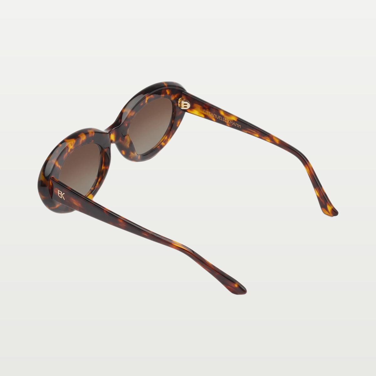 Emmanuelle Khanh Sunglasses GIGI — ORGANIC BRONZE SCALE