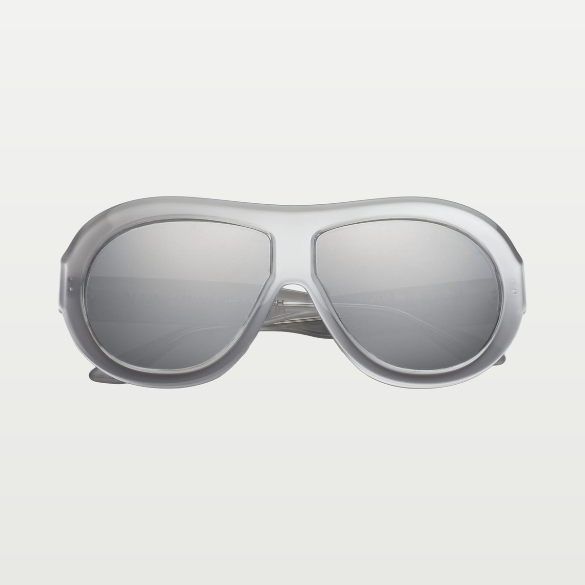 Emmanuelle Khanh Sunglasses MAINS — SILVER CHROME
