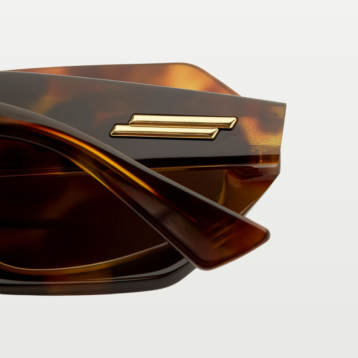 Bottega Veneta Classic Oval Sunglasses in Brow