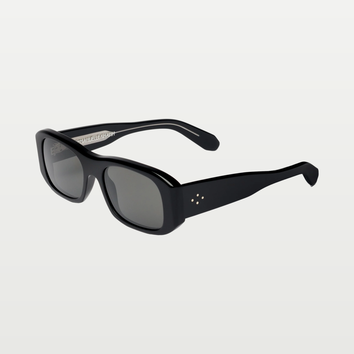 Emmanuelle Khanh Sunglasses SMOKE — ORGANIC BLACK