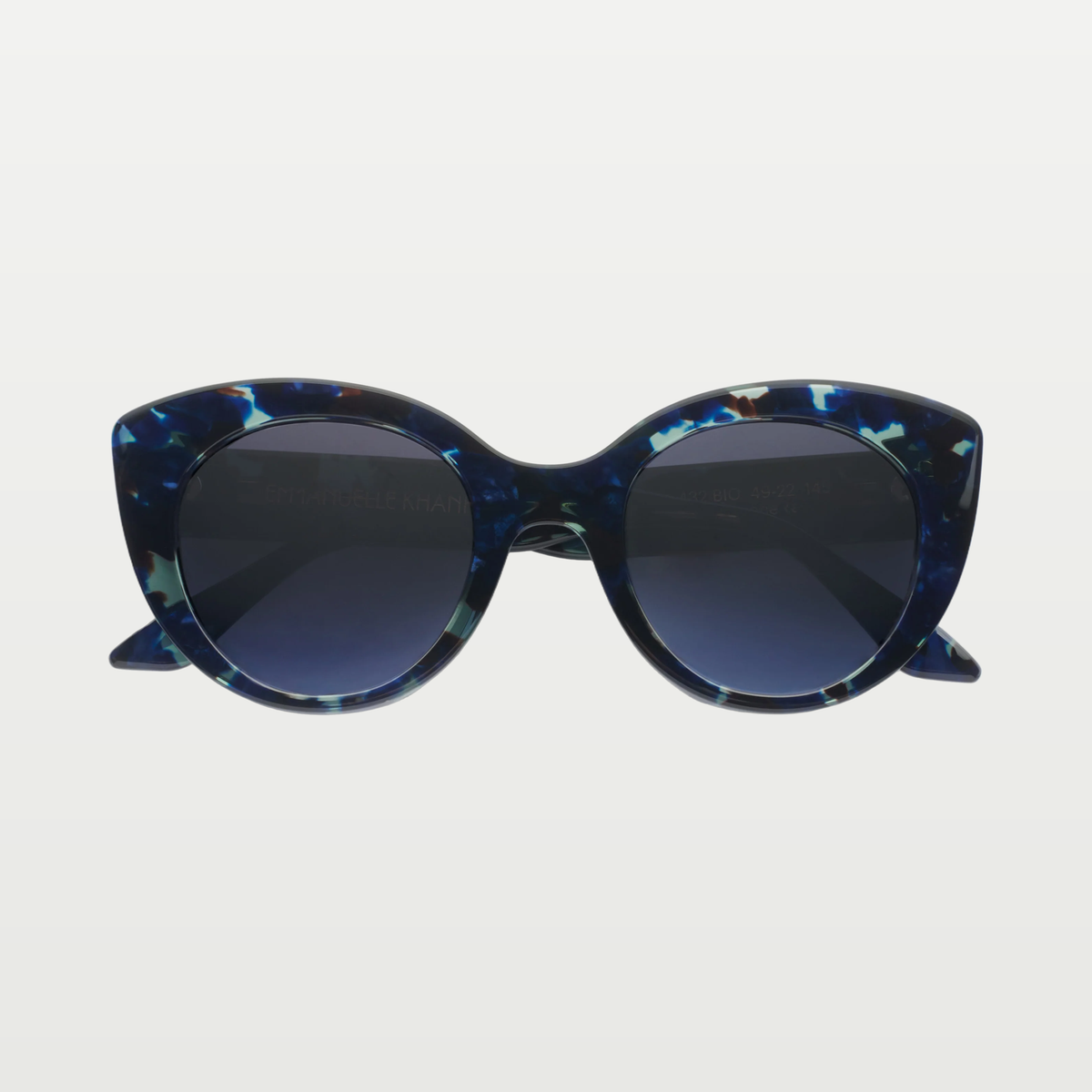 Emmanuelle Khanh Sunglasses PORTIA — ORGANIC BLUE PEARL RADIANCE