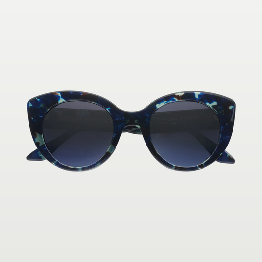 Emmanuelle Khanh Sunglasses PORTIA — ORGANIC BLUE PEARL RADIANCE