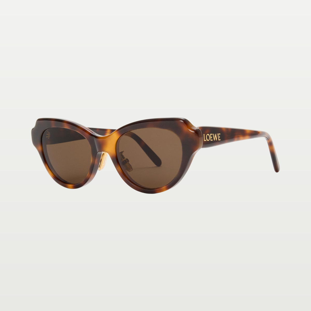 LOEWE Swan Slim sunglasses in Havana
