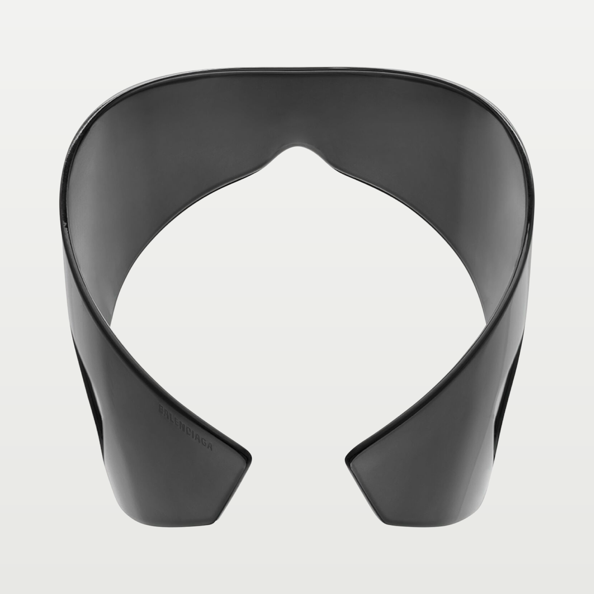 Balenciaga 24/7 Mask Sunglasses in Black