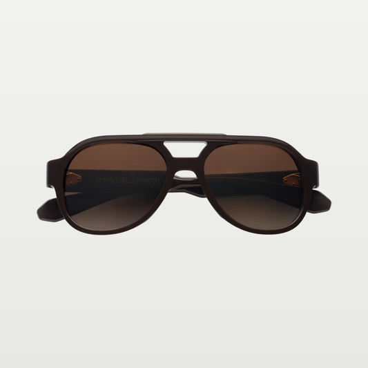 Emmanuelle Khanh Sunglasses ORION — COFFEE