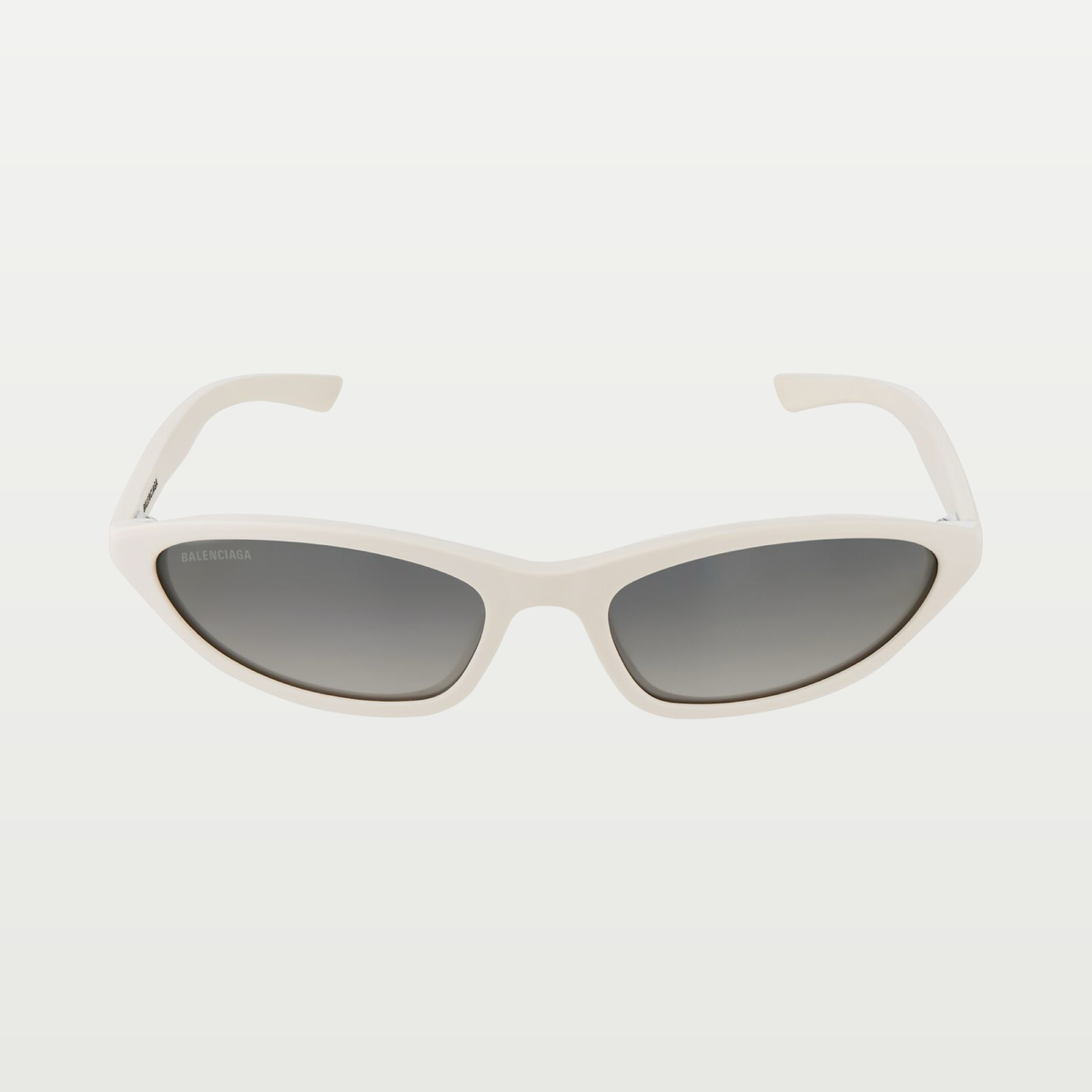 Balenciaga Women's Neo Oval 2.0 Sunglasses in Off White