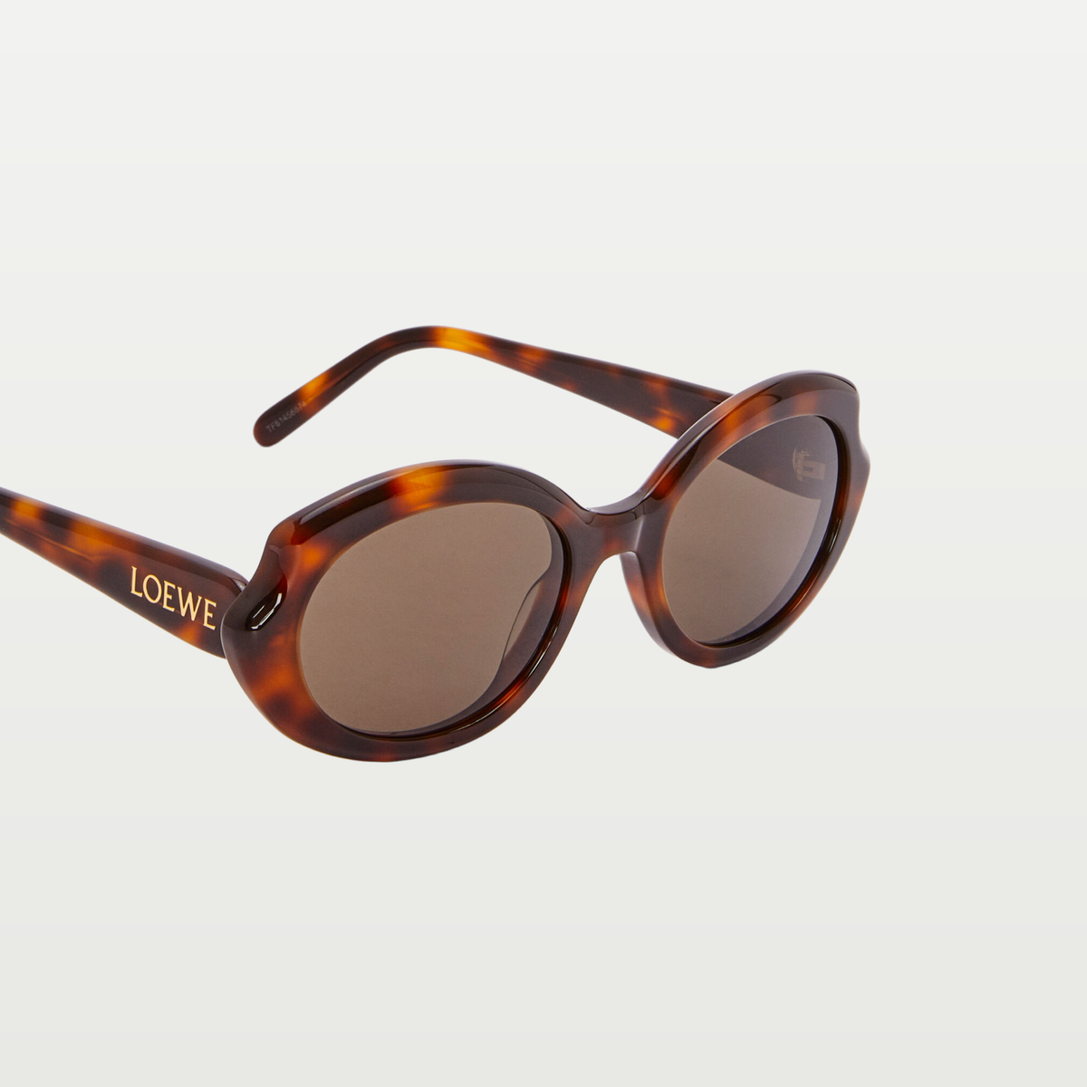 LOEWE Mini Oval Slim sunglasses in Havana
