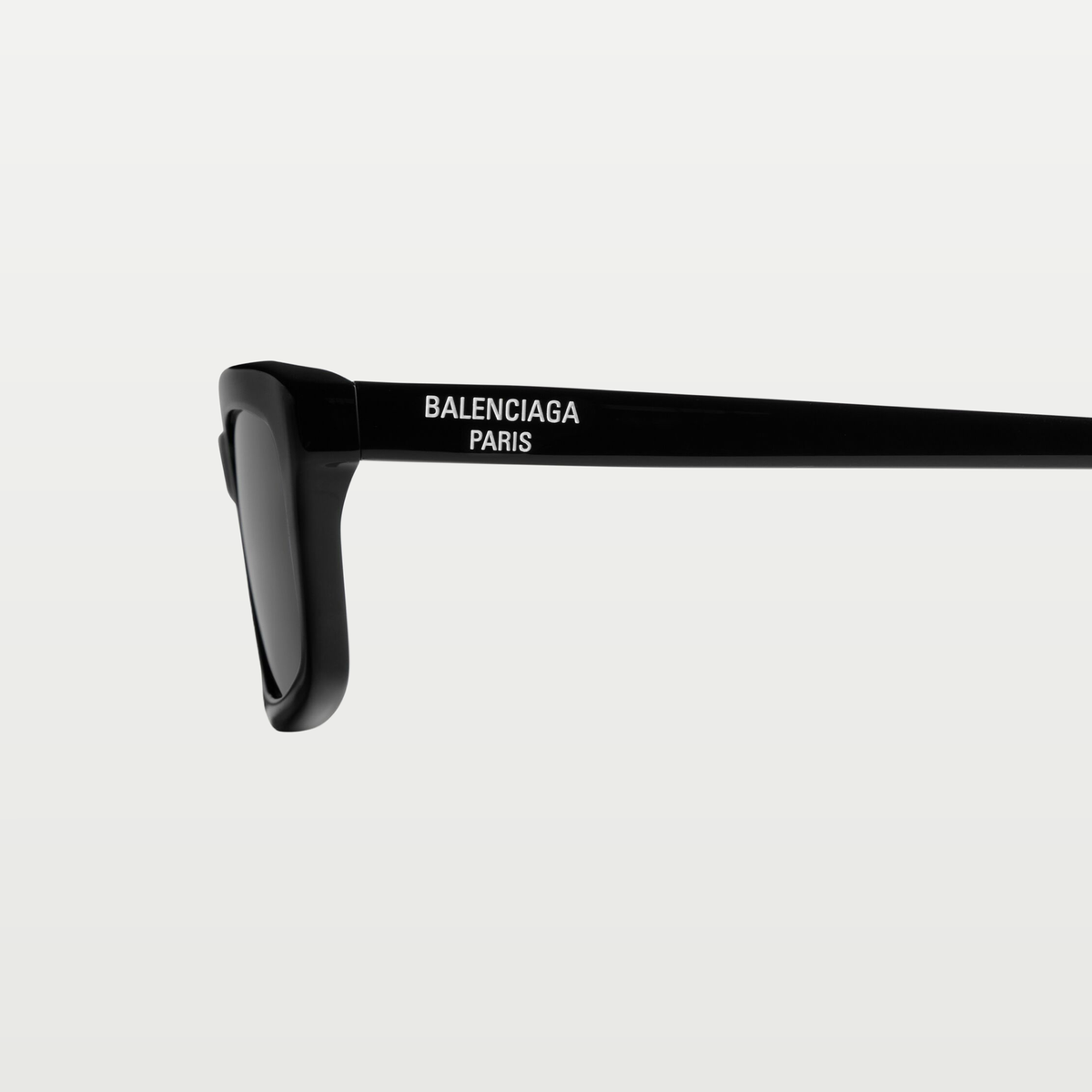 Balenciaga Daily Rectangle Sunglasses in Black