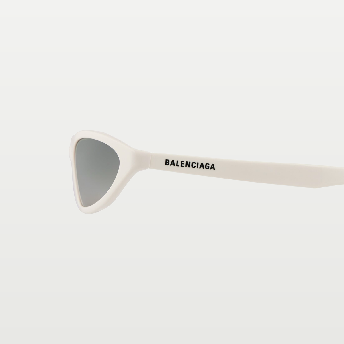 Balenciaga Women's Neo Oval 2.0 Sunglasses in Off White