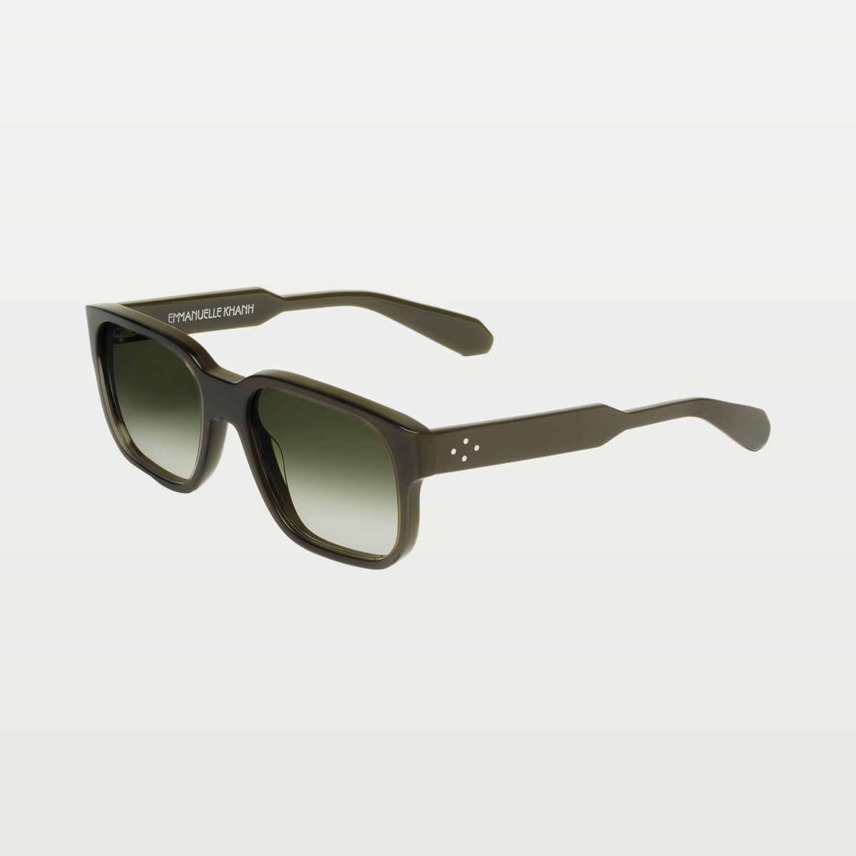 Emmanuelle Khanh Sunglasses RUSH — GLOSSY OLIVE