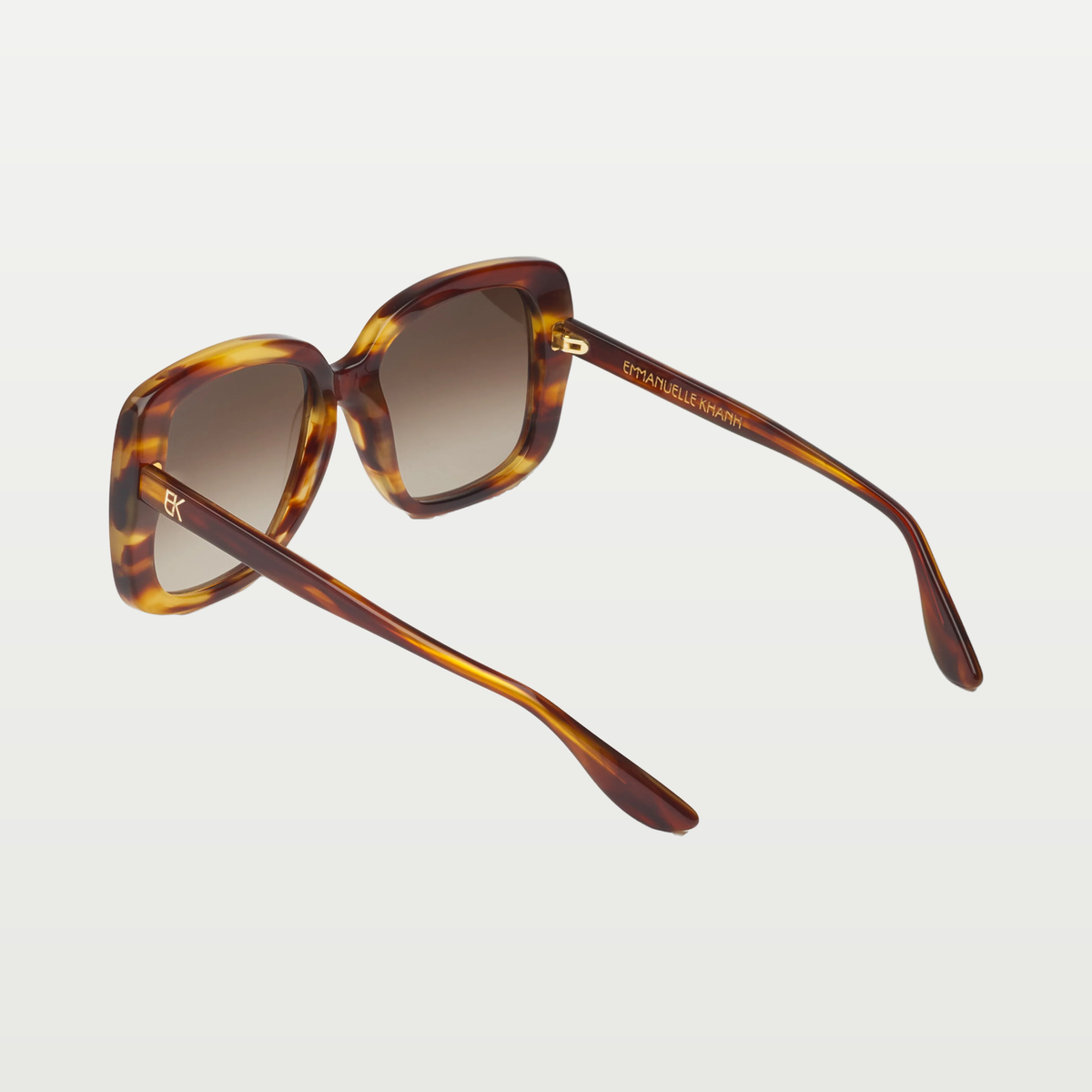 Emmanuelle Khanh Sunglasses CARMEN-SOL — HAVANA FLAME