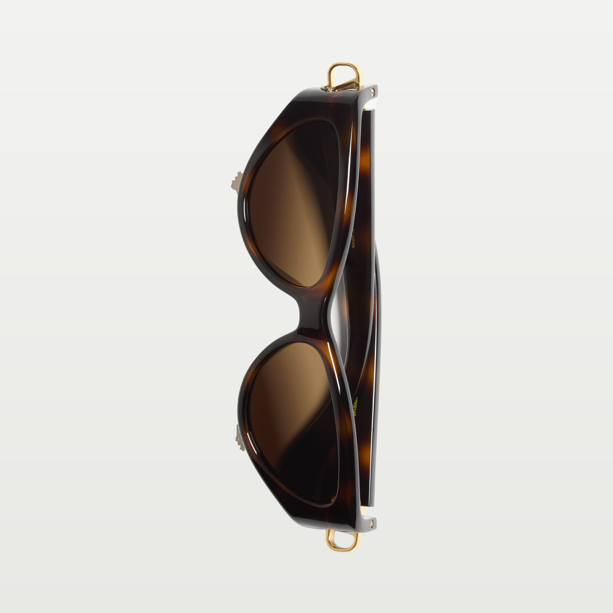 Valentino Cat-Eye Acetate Glasses — HAVANA/BROWN