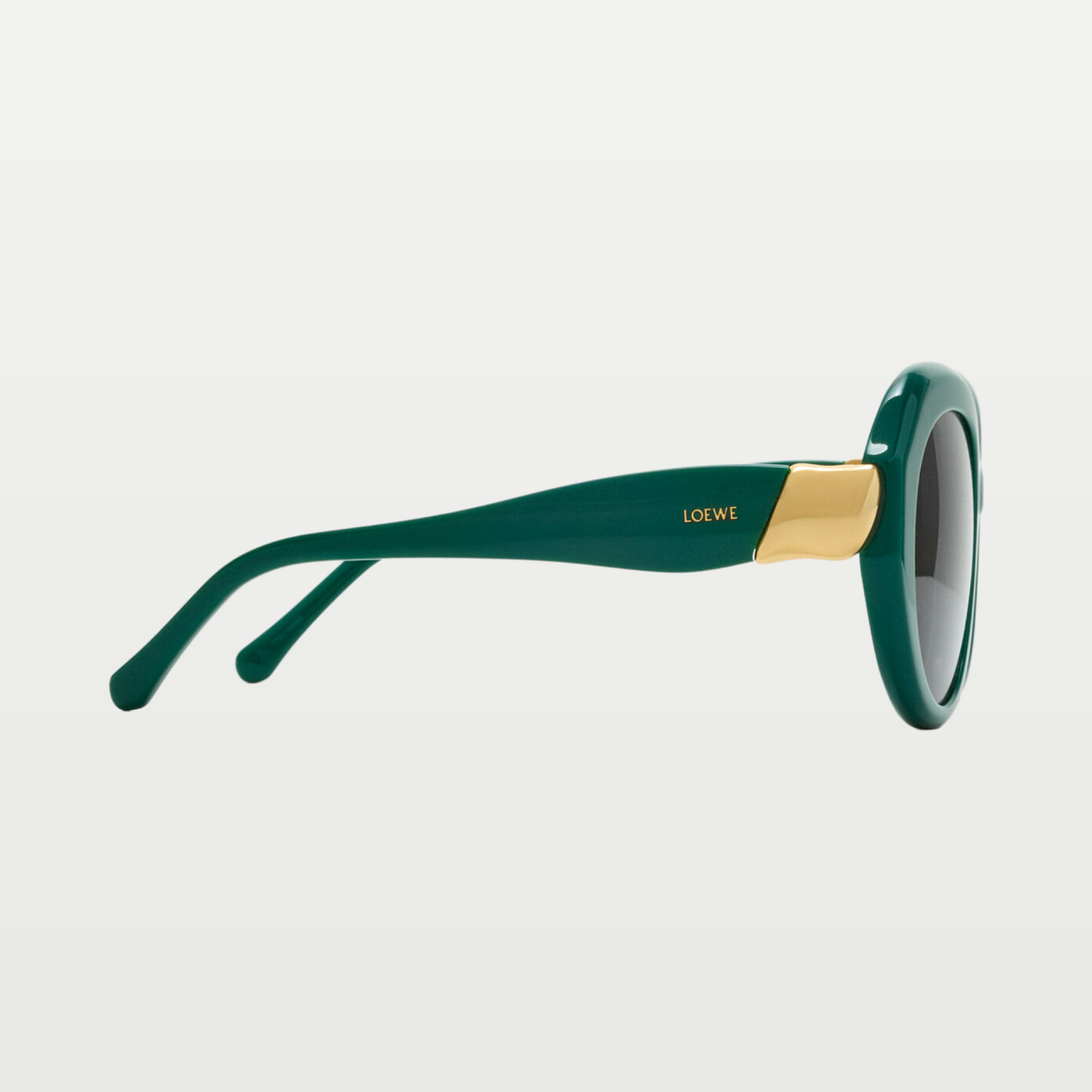 LOEWE Coil Butterfly sunglasses in Emerald Green