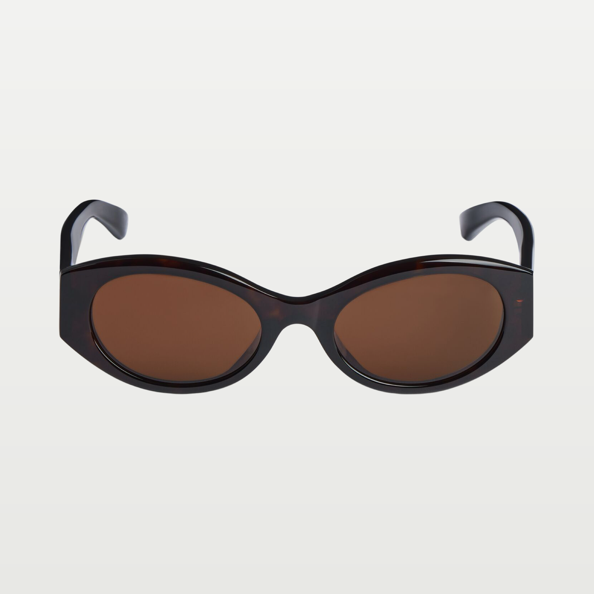 Balenciaga Women's Nano Round Af Sunglasses in Dark Havana