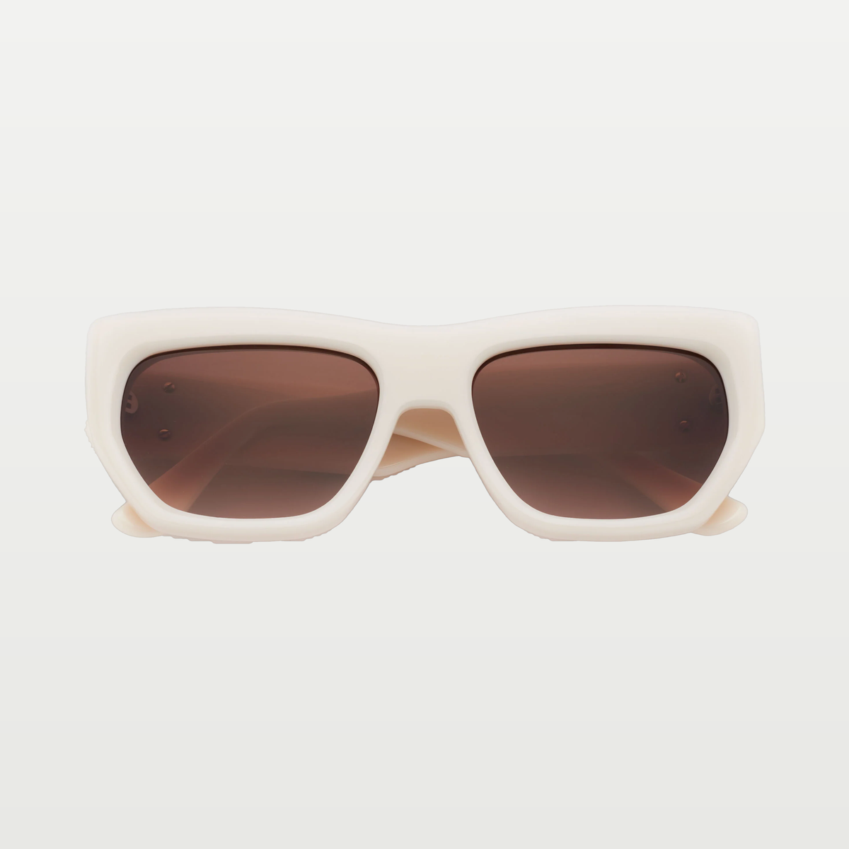 Emmanuelle Khanh Sunglasses SILENCIO — 11 - Egg Shell