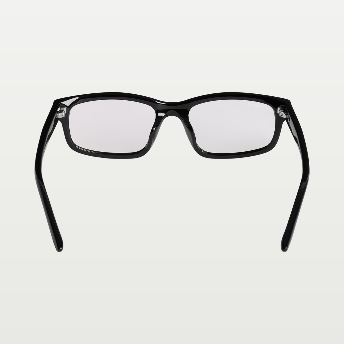 Balenciaga Men's Daily Rectangle Af Sunglasses in Black