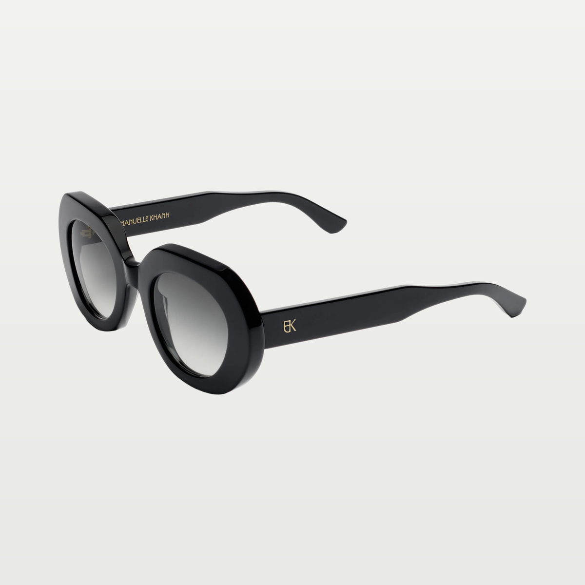Emmanuelle Khanh Sunglasses LOVE — ORGANIC BLACK